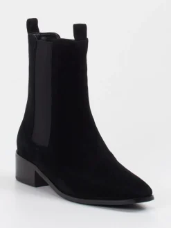 – Chelsea Boots aus Veloursleder-Di Lauro Discount