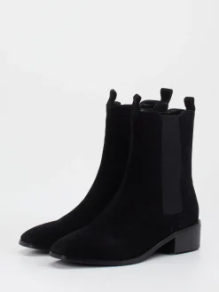 – Chelsea Boots aus Veloursleder-Di Lauro Discount