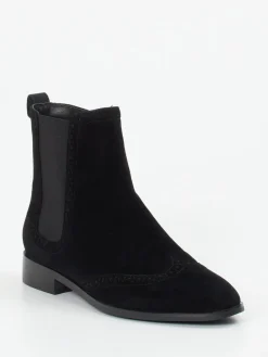 – Chelsea Boots aus Veloursleder-Di Lauro Hot