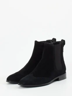 – Chelsea Boots aus Veloursleder-Di Lauro Hot
