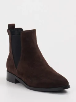 – Chelsea Boots aus Veloursleder dunkel-Di Lauro Best