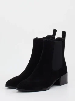 – Chelsea Boots aus Veloursleder-Di Lauro Sale