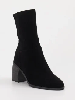 – Stiefeletten aus Veloursleder-Di Lauro