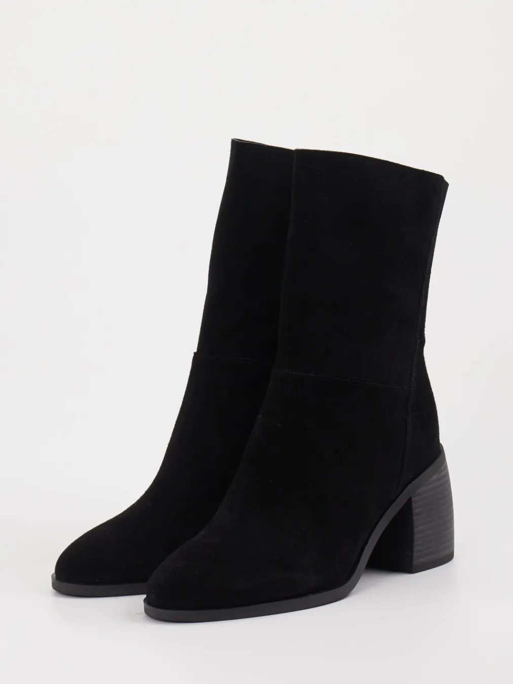 – Stiefeletten aus Veloursleder-Di Lauro