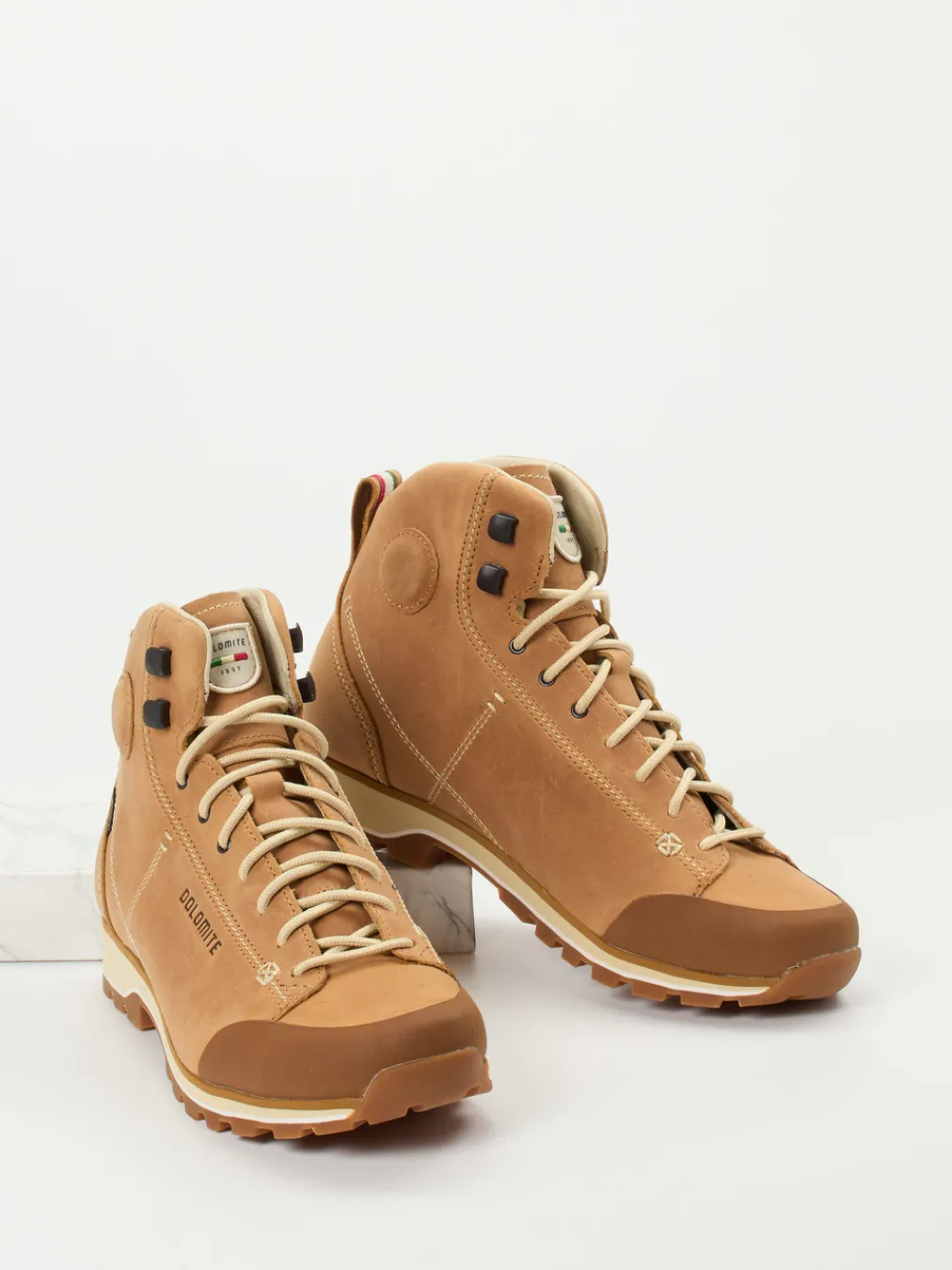 – Outdoor-Stiefel aus Nubukleder hell-Dolomite 1897 Discount