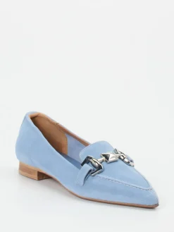 – Loafer aus Veloursleder Hell-Donna Carolina Best