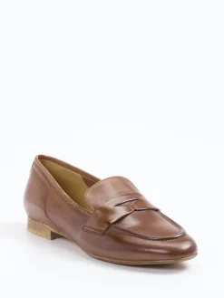 – Loafer aus Kalbleder in-Donna Carolina Discount