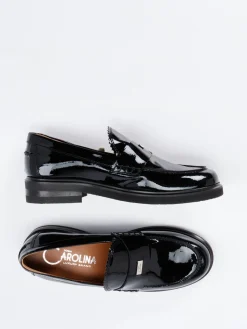 – Loafer aus Lackleder-Donna Carolina New