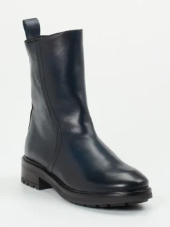 – Stiefeletten aus Kalbleder Tinten-Donna Carolina Hot