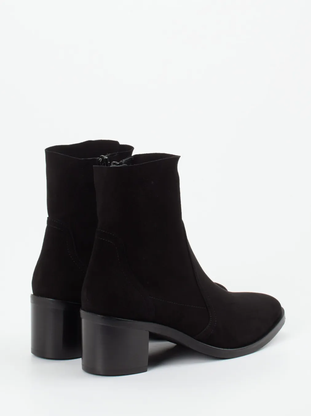 – Stiefeletten aus Veloursleder-Donna Carolina New