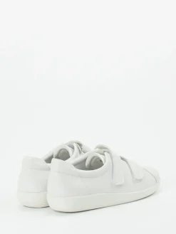 – Klettverschluss-Sneaker aus Kalbleder Offwhite-Ecco Discount