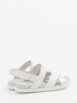 – Komfortsandale aus Kalbleder Off-White-Ecco New