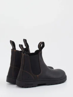 – Chelsea Boots aus Fettleder anthrazit-El Naturalista Sale