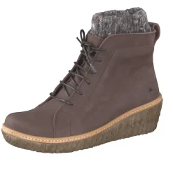 – Keilstiefelette aus Nubukleder-El Naturalista