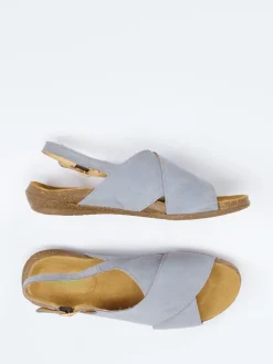 – Komfort-Sandalen aus Nubukleder tauben-El Naturalista Clearance