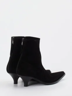 – Stiefeletten aus Veloursleder-Elena Iachi Hot