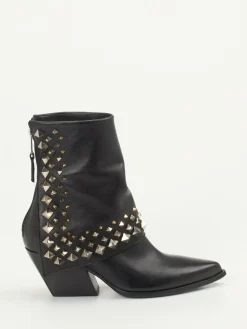 – Western-Stiefeletten aus Kalbleder-Elena Iachi New