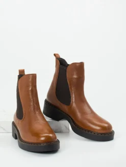 – Chelsea Boots aus Kalbleder cognac-Everybody