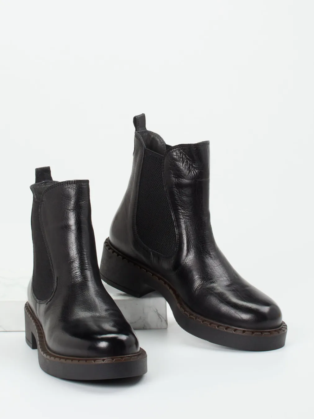 – Chelsea Boots aus Kalbleder-Everybody Sale