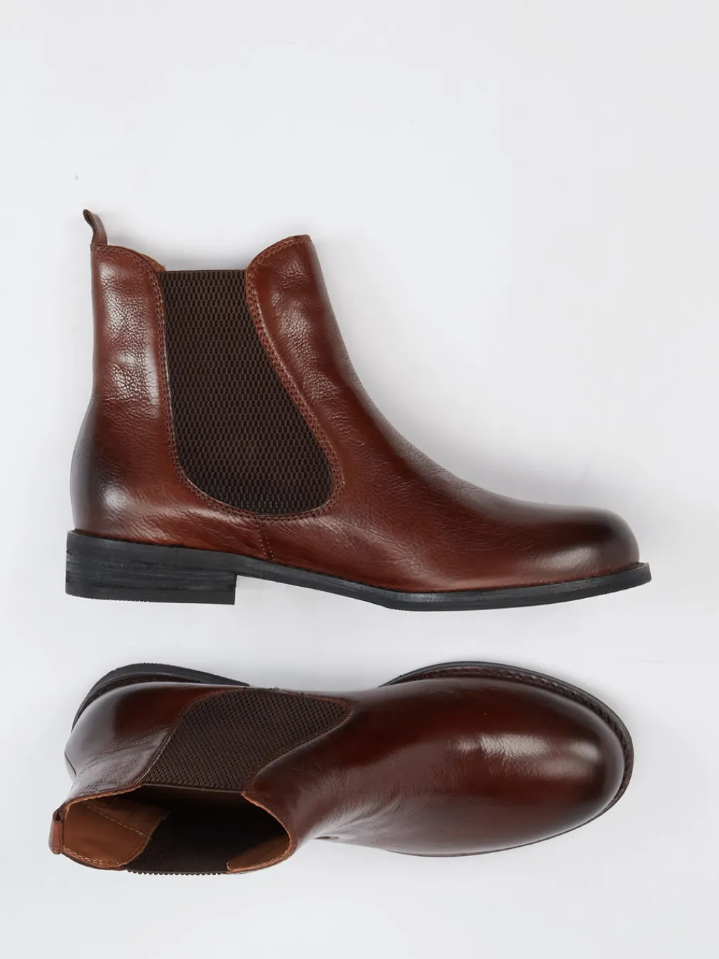 – Chelsea Boots aus Kalbleder dunkel-Everybody Best
