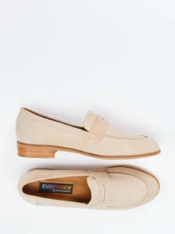 – Loafer aus Veloursleder-Everybody Discount
