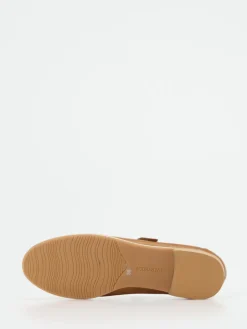 – Mary Janes aus Kalbleder cognacfarben-Everybody Outlet