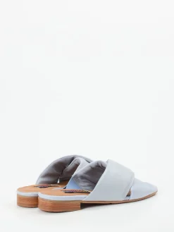 – Pantolette aus Lammleder in Hell-Everybody Outlet