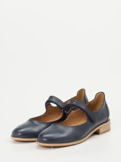 – Spangenpumps aus Kalbleder Marine-Everybody