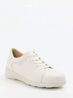 – Bequem-Sneaker aus Kalbleder cremeweiß-Finn Comfort