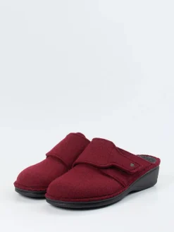 – Damen-Pantoffeln aus Wollfilz dunkel-Finn Comfort