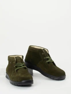 – Desert Boots aus Veloursleder oliv-Finn Comfort Discount