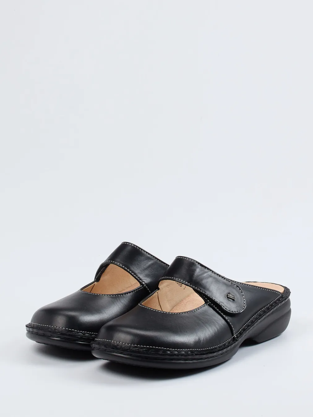 – Komfort-Pantolette aus Kalbleder-Finn Comfort Sale