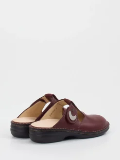 – Komfort-Pantolette aus Kalbleder bordeaux-Finn Comfort Outlet