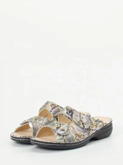 – Komfort-Pantolette aus geprägtem Leder color-Finn Comfort Outlet