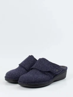 – Komfort-Pantoffel aus Wollfilz Dunkel-Finn Comfort Clearance