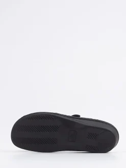 – Komfort-Pantolette aus Kalbleder dunkel-Finn Comfort Sale