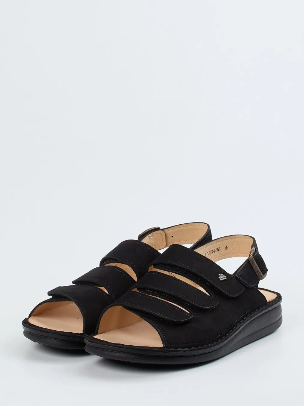 – Komfort-Sandalen aus Nubukleder-Finn Comfort Clearance