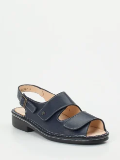 – Komfortsandalen aus Kalbleder Dunkel-Finn Comfort Discount