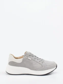 – Komfort-Sneaker aus Veloursleder hell-Finn Comfort Sale