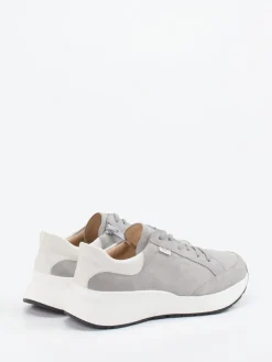 – Komfort-Sneaker aus Veloursleder hell-Finn Comfort Sale