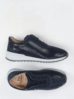 – Komfort-Sneaker aus Nubukleder Dunkel-Finn Comfort Best