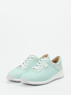 – Komfort-Sneaker aus Textil in Mint-Finn Comfort Hot