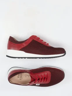 – Komfort-Sneaker aus Nappaleder und Mesh dunkel-Finn Comfort Sale