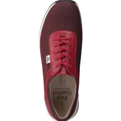 – Komfort-Sneaker aus Nappaleder und Mesh dunkel-Finn Comfort Sale