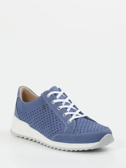 – Komfort-Sneaker aus Nubukleder jeans-Finn Comfort Clearance