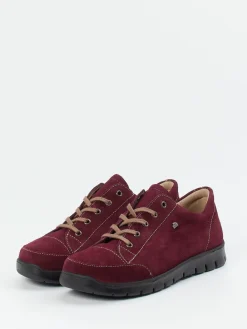 – Komfort-Sneaker aus Veloursleder bordeaux-Finn Comfort Best