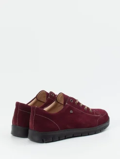 – Komfort-Sneaker aus Veloursleder bordeaux-Finn Comfort Best