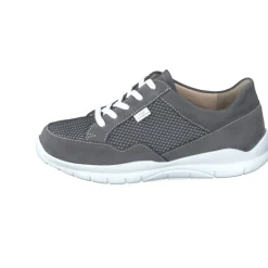 – Komfort-Sneaker aus Nubukleder anthrazit-Finn Comfort Clearance