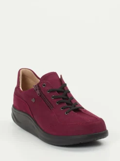 – Komfort-Sneaker aus Nubukleder bordeaux-Finn Comfort Discount