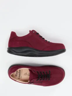 – Komfort-Sneaker aus Nubukleder bordeaux-Finn Comfort Discount